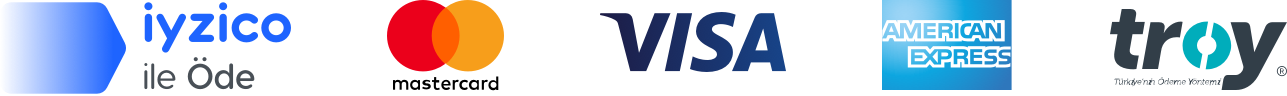 Visa, Mastercard, American Express